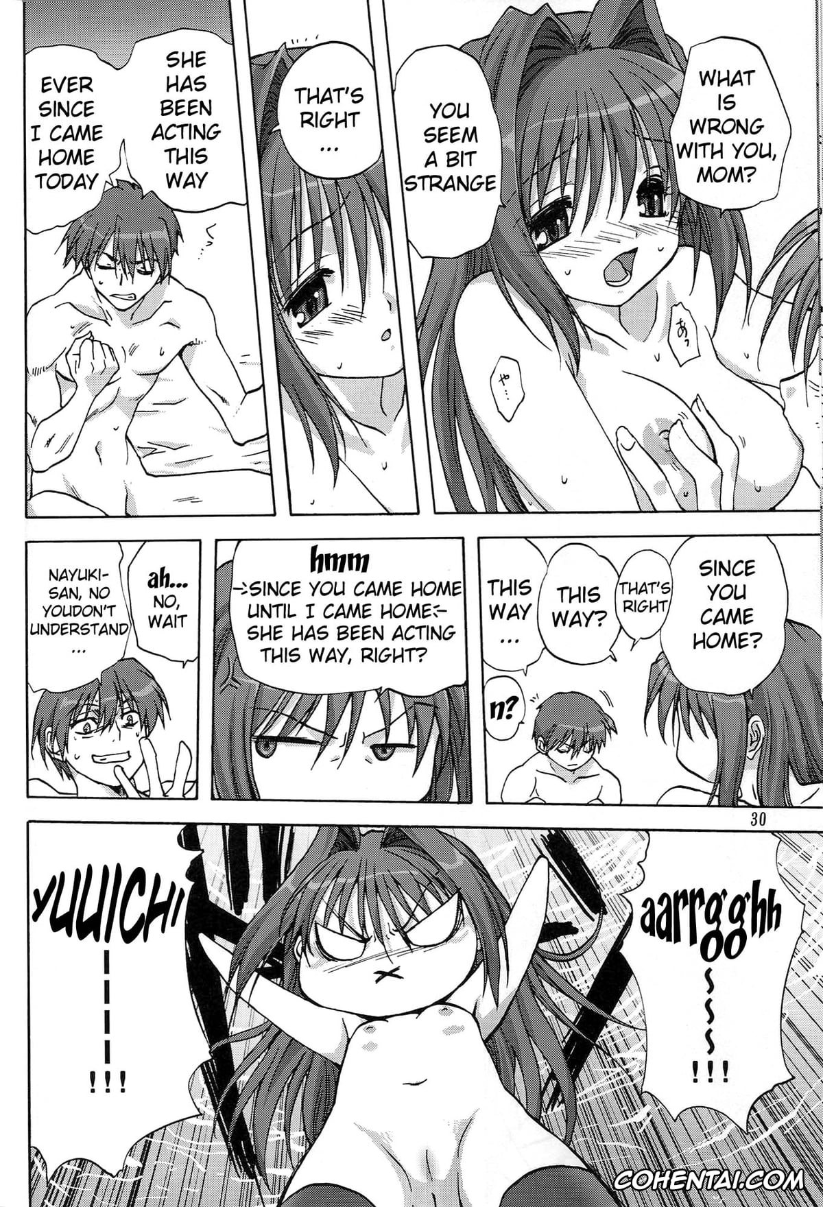 Kanon porno, Akiko Minase porno, Nayuki Minase porno, Yuuichi Aizawa porno, Sweet Jam -Kanzenban- (Kanon), pagina 29