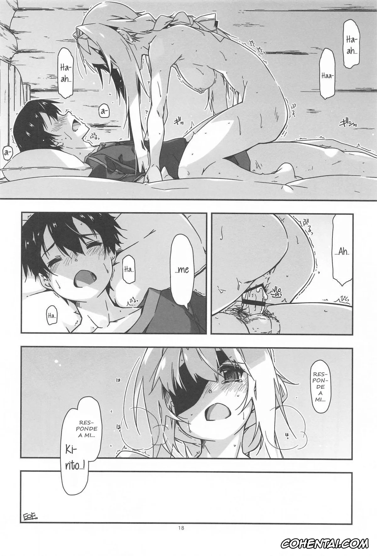 Sword Art Online hentai, Alice Zuberg hentai, Kazuto Kirigaya | Kirito hentai, Alice no Naisho (Sword Art Online), pagina 18