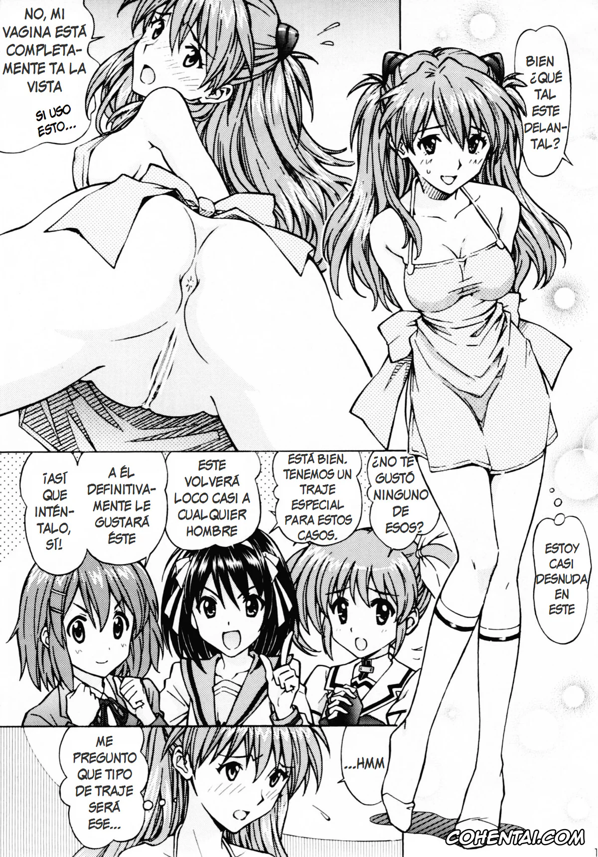 Neon Genesis Evangelion xxx, Asuka Langley Soryu xxx, Shinji Ikari xxx, Ecchi na Cosplay Asuka o Meshiagare (Neon Genesis Evangelion), pagina 10