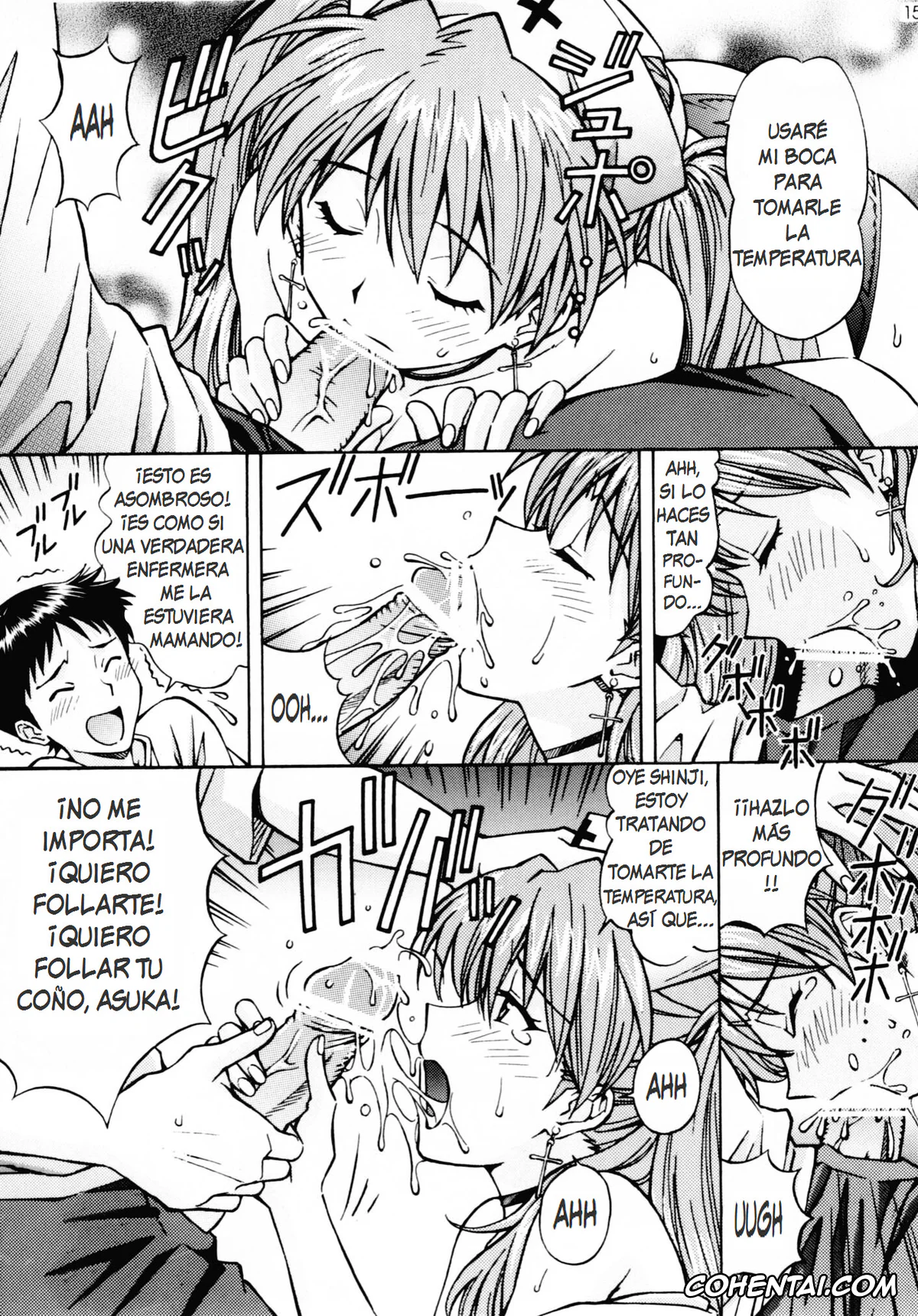 Neon Genesis Evangelion porno, Asuka Langley Soryu porno, Shinji Ikari porno, Ecchi na Cosplay Asuka o Meshiagare (Neon Genesis Evangelion), pagina 14