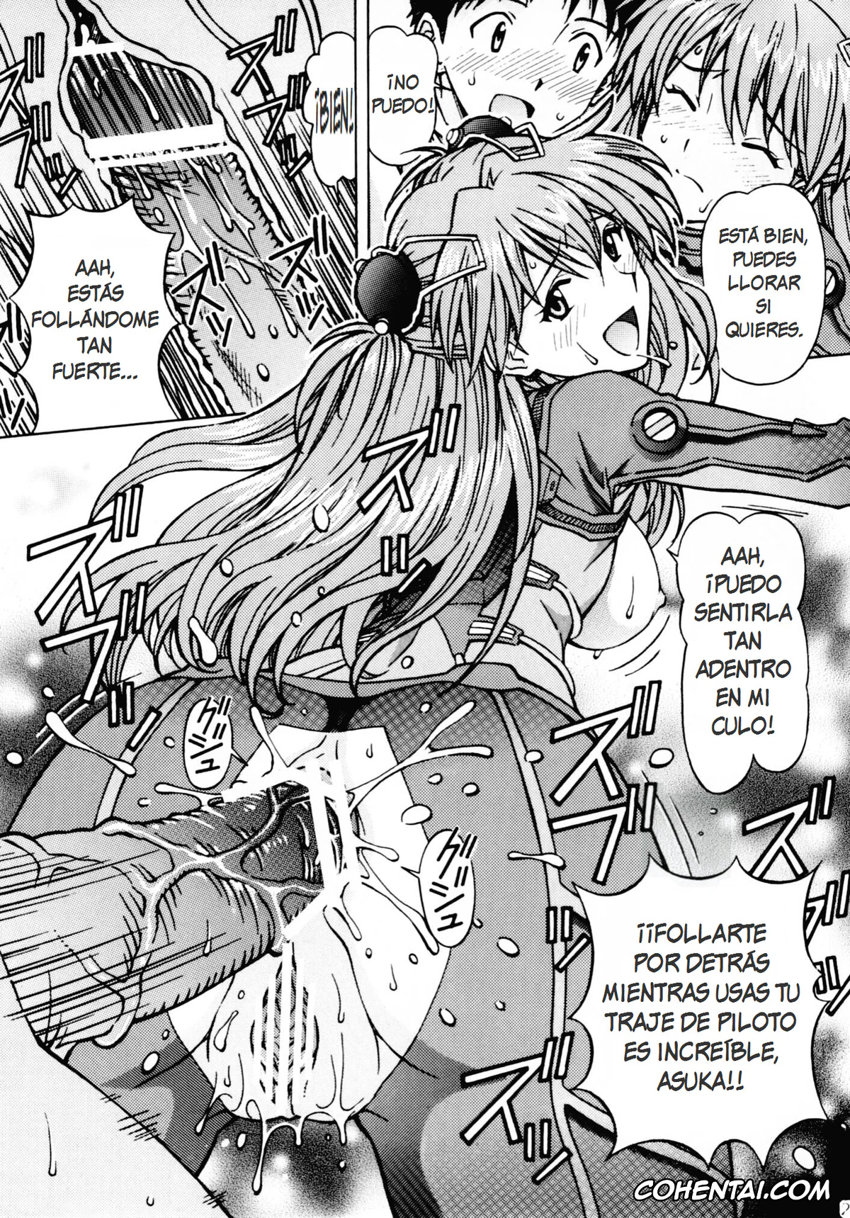 Neon Genesis Evangelion xxx, Asuka Langley Soryu xxx, Shinji Ikari xxx, Ecchi na Cosplay Asuka o Meshiagare (Neon Genesis Evangelion), pagina 22