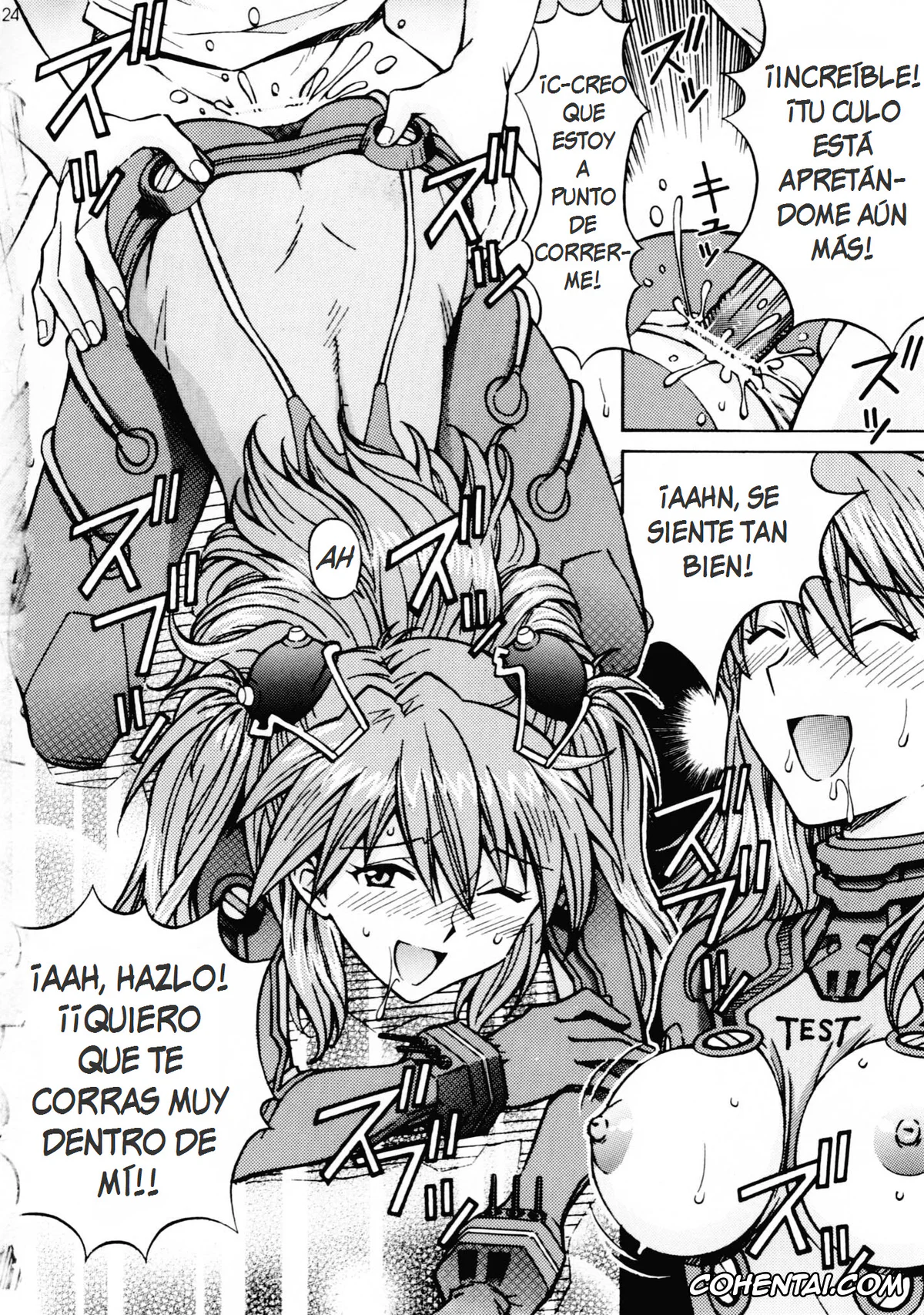 Neon Genesis Evangelion porno, Asuka Langley Soryu porno, Shinji Ikari porno, Ecchi na Cosplay Asuka o Meshiagare (Neon Genesis Evangelion), pagina 23
