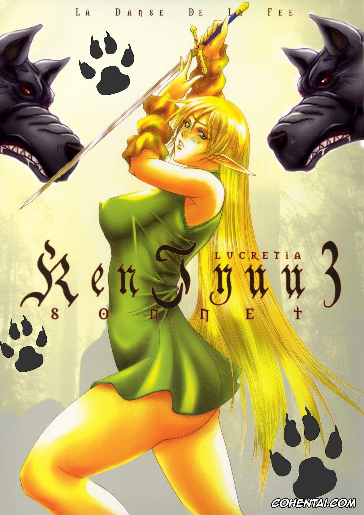 Lodoss-tou Senki | Record Of Lodoss War xxx, Deedlit xxx, Ghim xxx, Ken-Jyuu 3 Sonnet – La Danse de la Fee (Record of Lodoss War), pagina 1