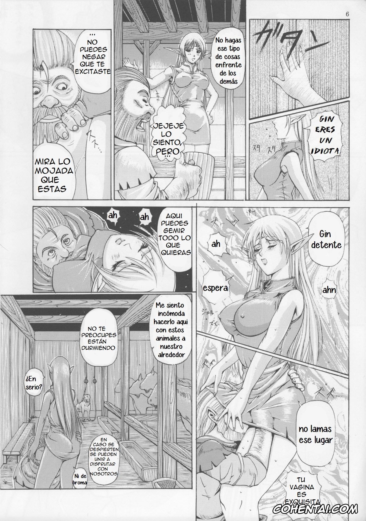 Lodoss-tou Senki | Record Of Lodoss War porno, Deedlit porno, Ghim porno, Ken-Jyuu 3 Sonnet – La Danse de la Fee (Record of Lodoss War), pagina 5