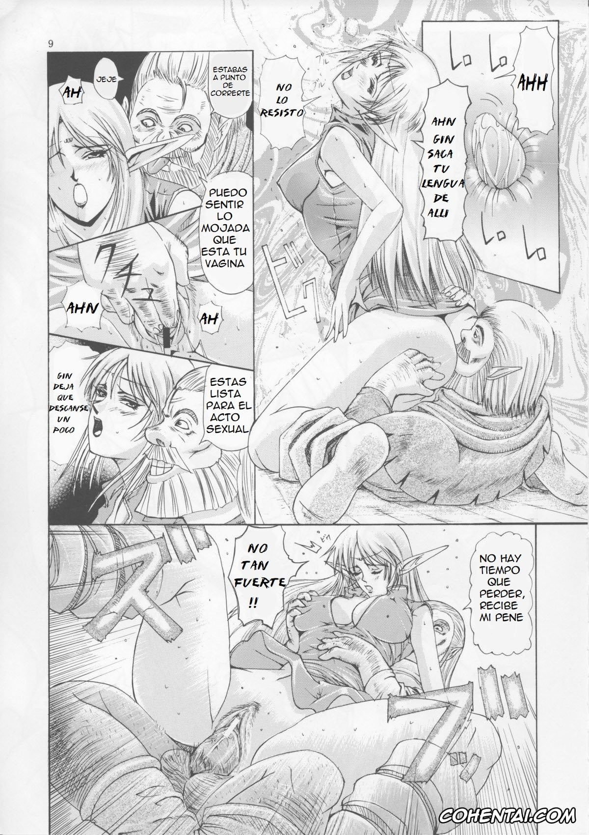 Lodoss-tou Senki | Record Of Lodoss War porno, Deedlit porno, Ghim porno, Ken-Jyuu 3 Sonnet – La Danse de la Fee (Record of Lodoss War), pagina 8