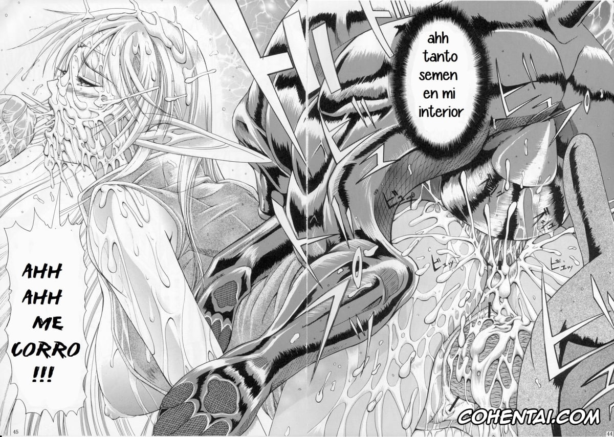 Lodoss-tou Senki | Record Of Lodoss War xxx, Deedlit xxx, Ghim xxx, Ken-Jyuu 3 Sonnet – La Danse de la Fee (Record of Lodoss War), pagina 43