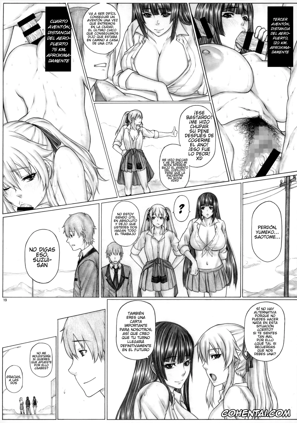 Kakegurui hentai, Mary Saotome hentai, Yumeko Jabami hentai, Angel’s stroke 133 Hamegurui 4km Hitchhike Shinagara Sex Dai Race!! Shuugaku Ryokou Hen (Kakegurui), pagina 21