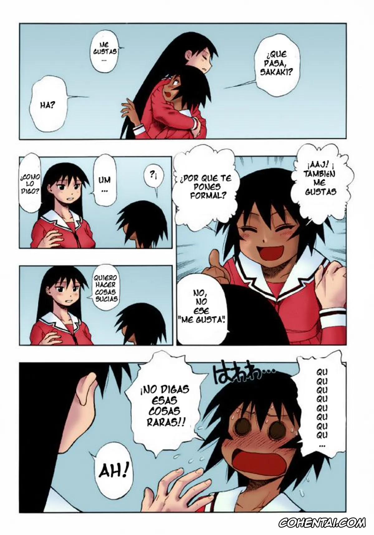 Azumanga Daioh xxx, Kagura xxx, Sakaki xxx, Sakaki Mochi, Kagura Machi (NIKOMARK-DAIOH) (Azumanga Daioh), pagina 4