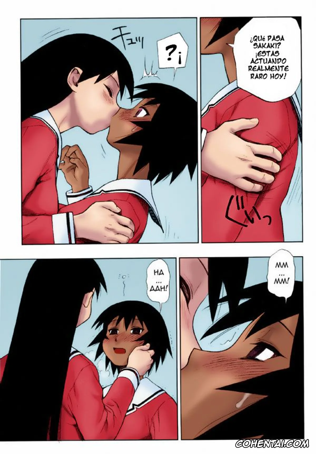 Azumanga Daioh porno, Kagura porno, Sakaki porno, Sakaki Mochi, Kagura Machi (NIKOMARK-DAIOH) (Azumanga Daioh), pagina 5