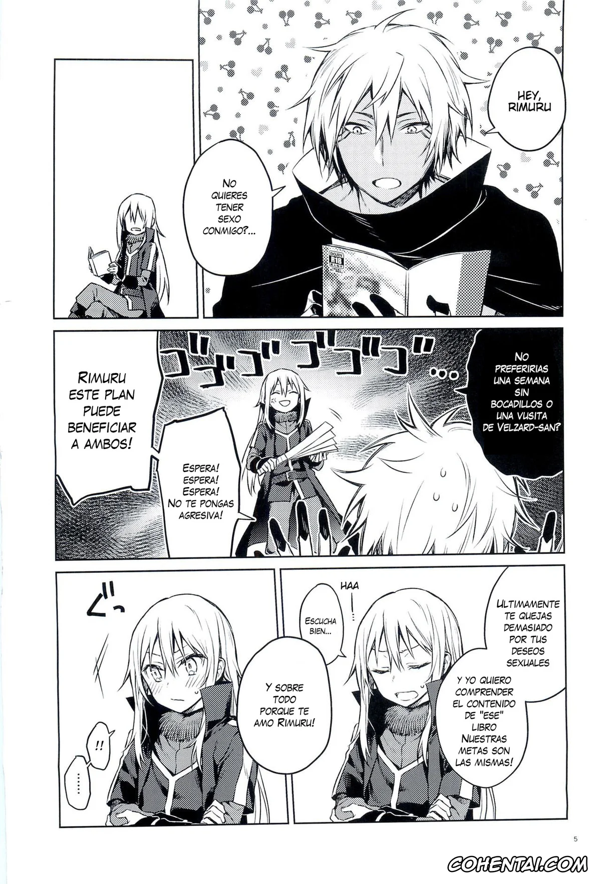 Tensei Shitara Slime datta Ken xxx, Rimuru Tempest xxx, Veldora Tempest xxx, Tokunou! Boufuu Maso (Tensei Shitara Slime datta Ken), pagina 4