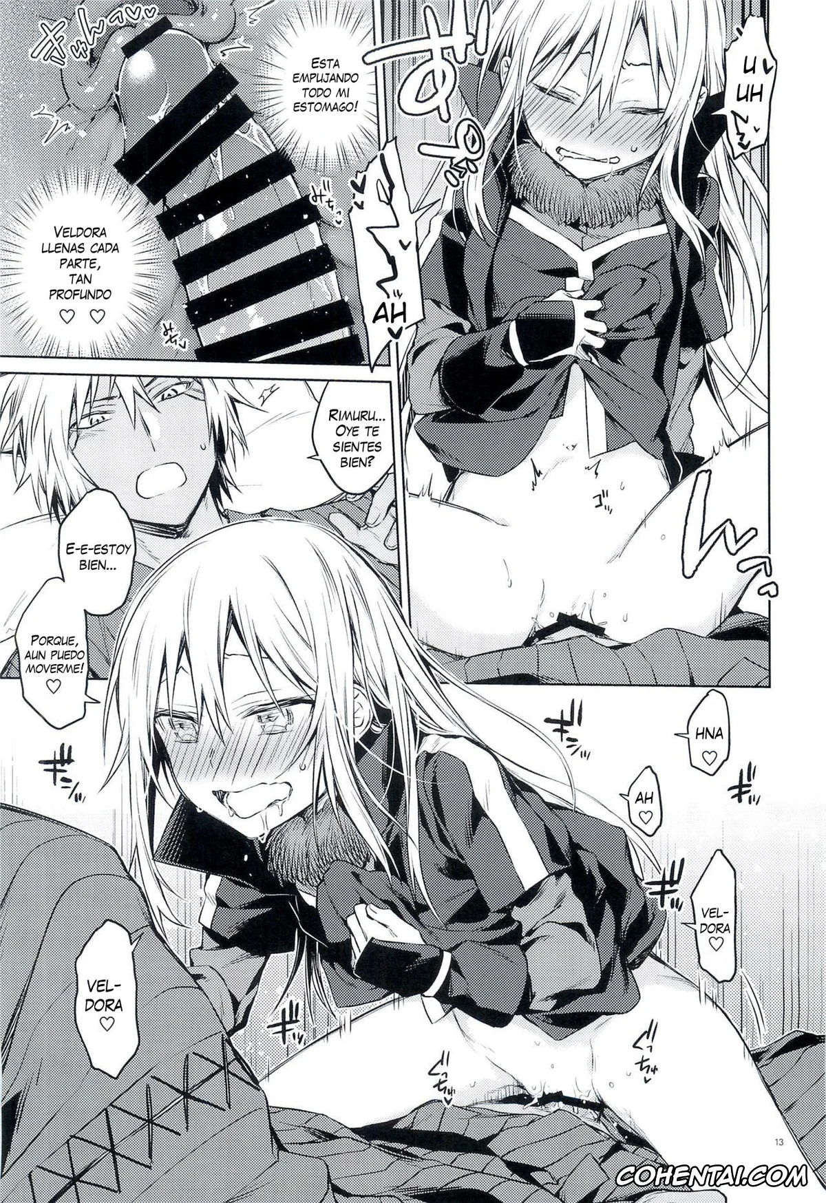 Tensei Shitara Slime datta Ken hentai, Rimuru Tempest hentai, Veldora Tempest hentai, Tokunou! Boufuu Maso (Tensei Shitara Slime datta Ken), pagina 12
