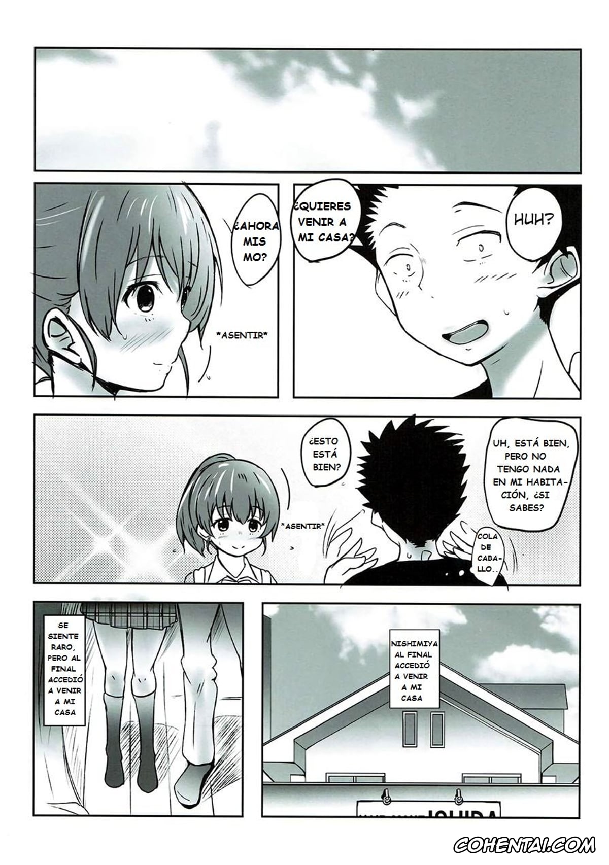 Koe No Katachi porno, Shouko Nishimiya porno, Shimai no Koe (Koe no Katachi), pagina 2