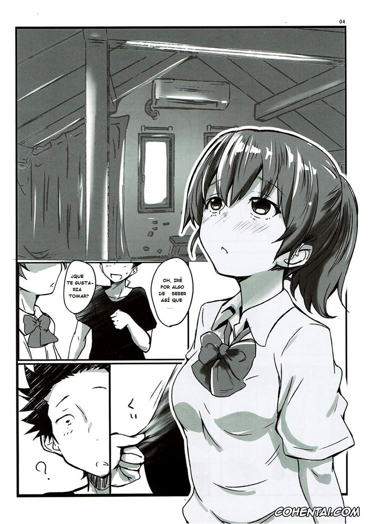 Koe No Katachi hentai, Shouko Nishimiya hentai, Shimai no Koe (Koe no Katachi), pagina 3