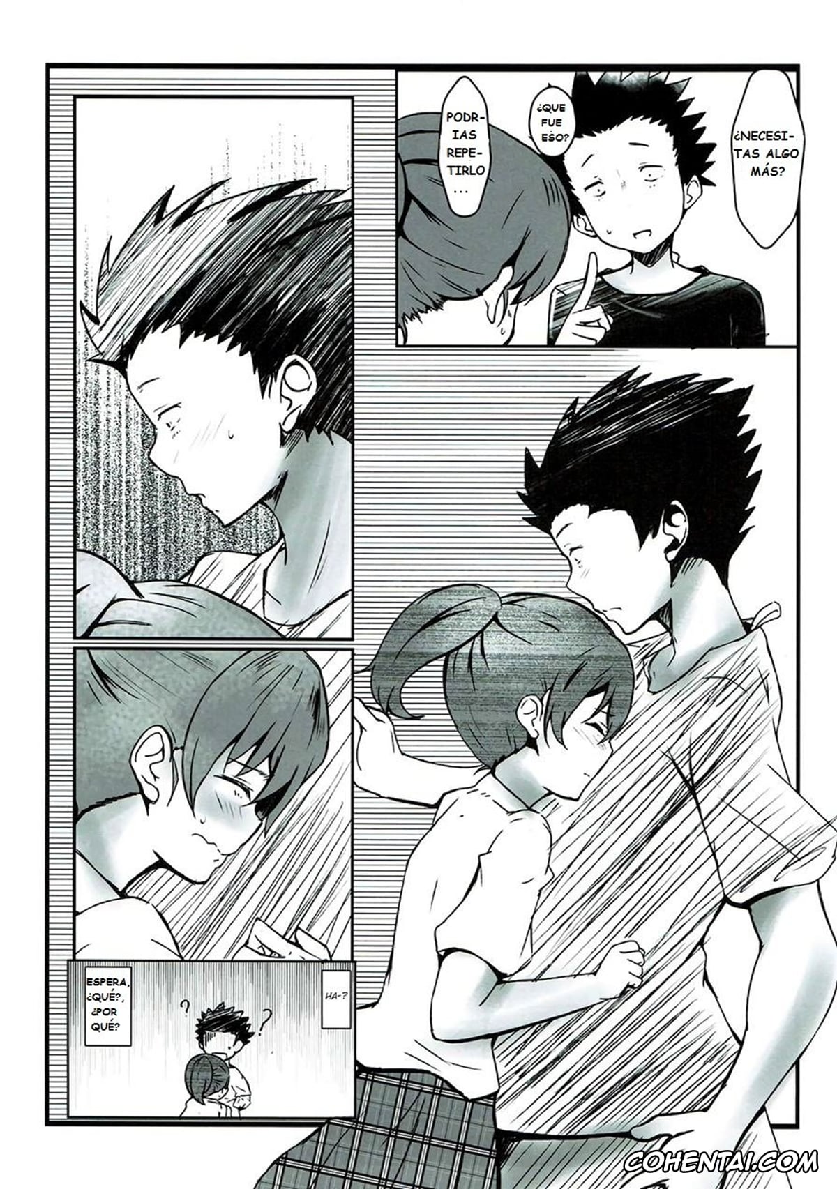 Koe No Katachi xxx, Shouko Nishimiya xxx, Shimai no Koe (Koe no Katachi), pagina 4