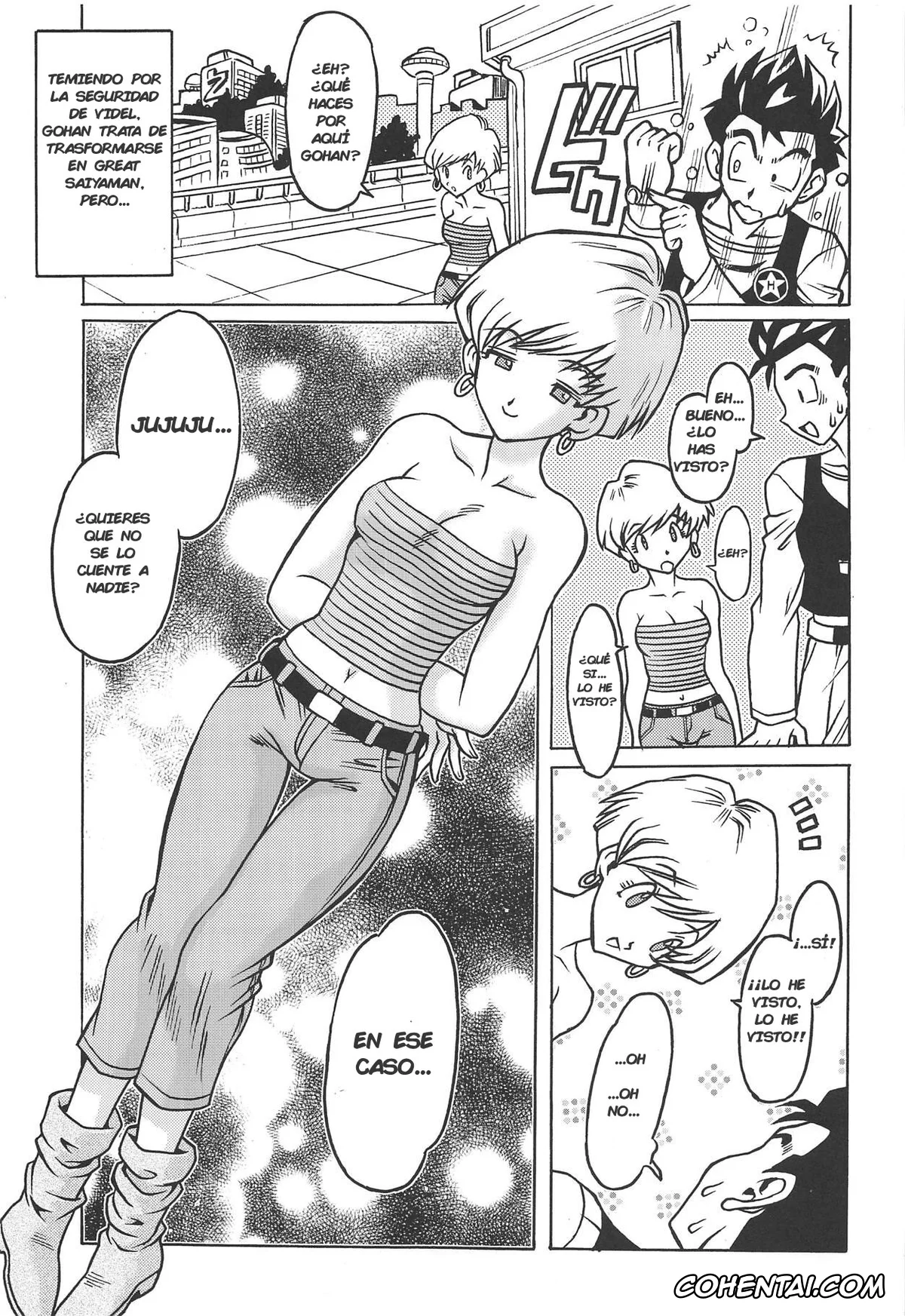 Dragon Ball Z porno, Erasa porno, Son Gohan porno, Ura Osage Spats Kikiippatsu (Dragon Ball Z), pagina 2