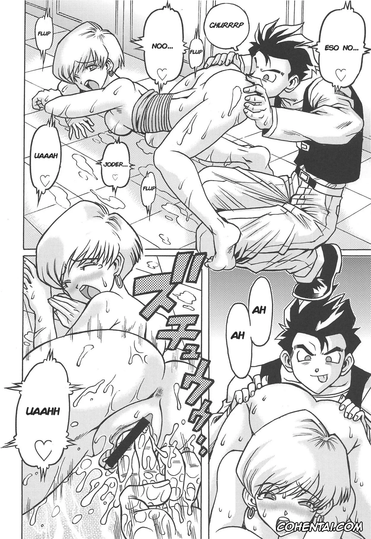 Dragon Ball Z hentai, Erasa hentai, Son Gohan hentai, Ura Osage Spats Kikiippatsu (Dragon Ball Z), pagina 9