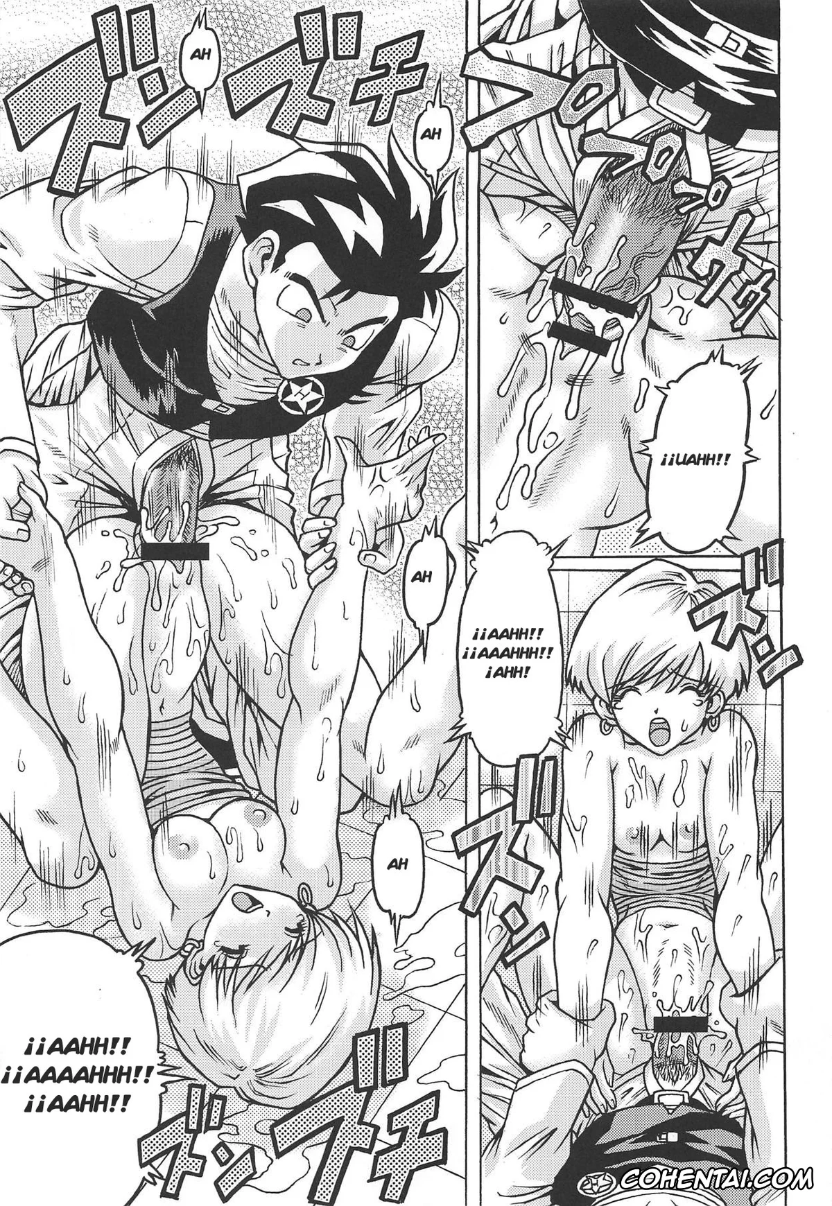 Dragon Ball Z xxx, Erasa xxx, Son Gohan xxx, Ura Osage Spats Kikiippatsu (Dragon Ball Z), pagina 16