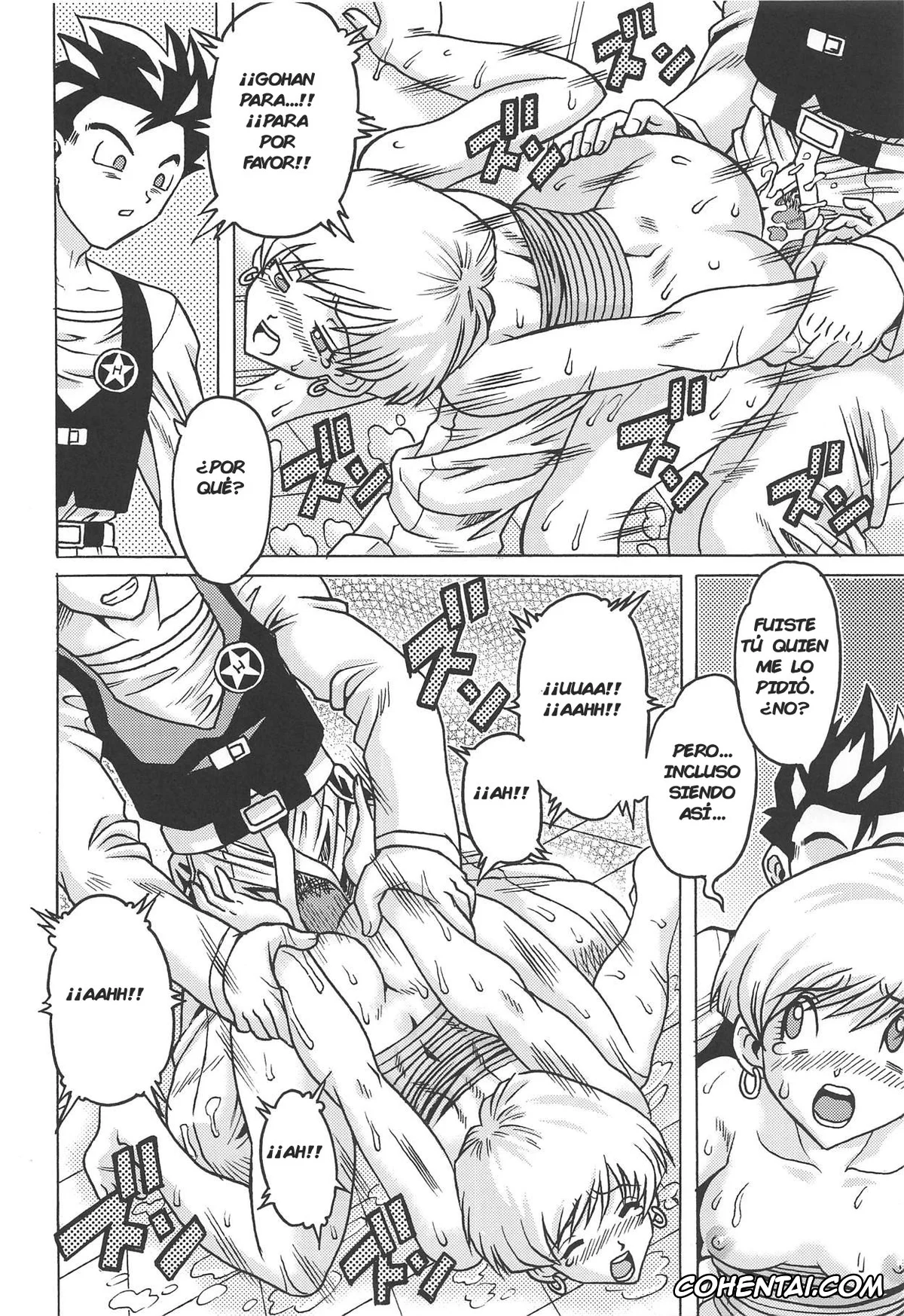 Dragon Ball Z porno, Erasa porno, Son Gohan porno, Ura Osage Spats Kikiippatsu (Dragon Ball Z), pagina 23