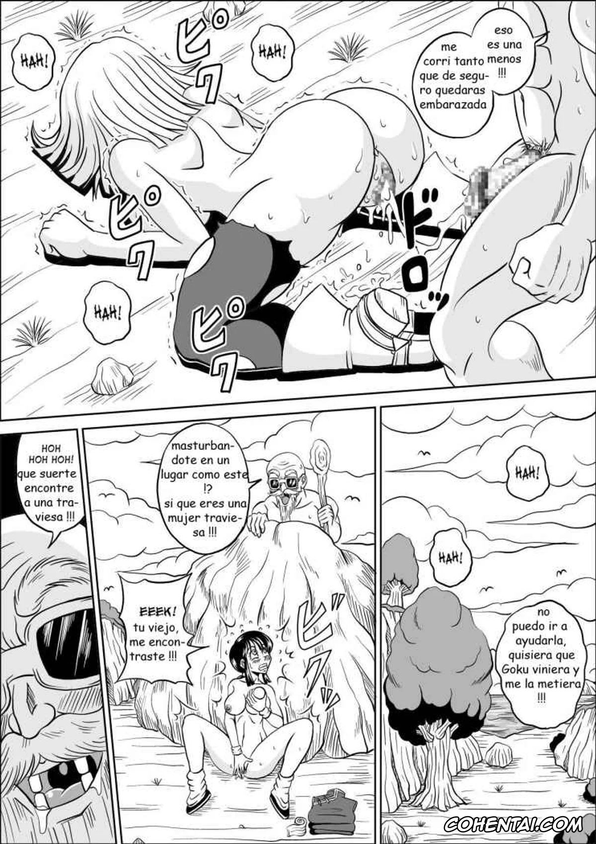 Dragon Ball Z hentai, Android 18 hentai, Chi Chi hentai, Lunch hentai, Master Roshi hentai, Kame Sennin no Yabou (Dragon Ball Z), pagina 21