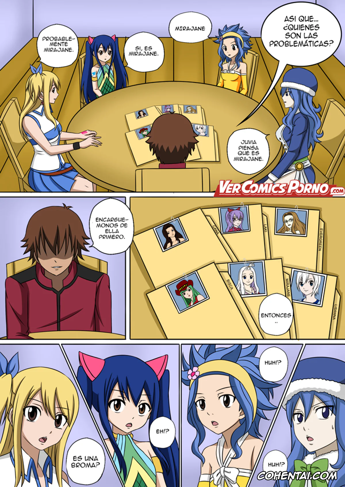 Fairy Tail porno, Juvia Lockser porno, Levy Mcgarden porno, Lisanna Strauss porno, Lucy Heartfilia porno, Fairy Hunting 4 (Fairy Tail), pagina 2