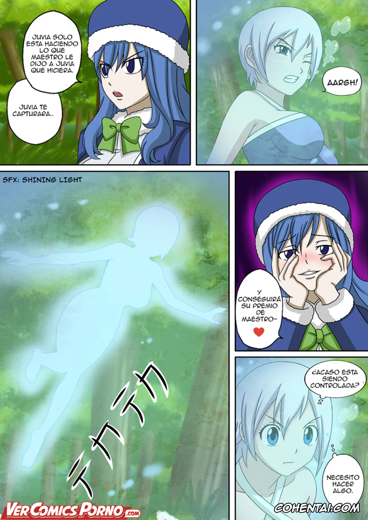 Fairy Tail hentai, Juvia Lockser hentai, Levy Mcgarden hentai, Lisanna Strauss hentai, Lucy Heartfilia hentai, Fairy Hunting 4 (Fairy Tail), pagina 12