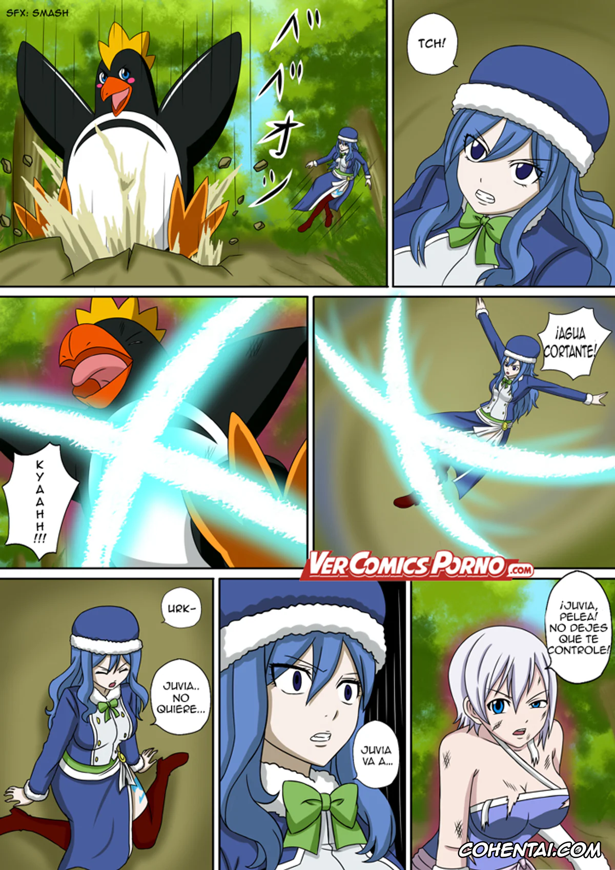 Fairy Tail porno, Juvia Lockser porno, Levy Mcgarden porno, Lisanna Strauss porno, Lucy Heartfilia porno, Fairy Hunting 4 (Fairy Tail), pagina 14