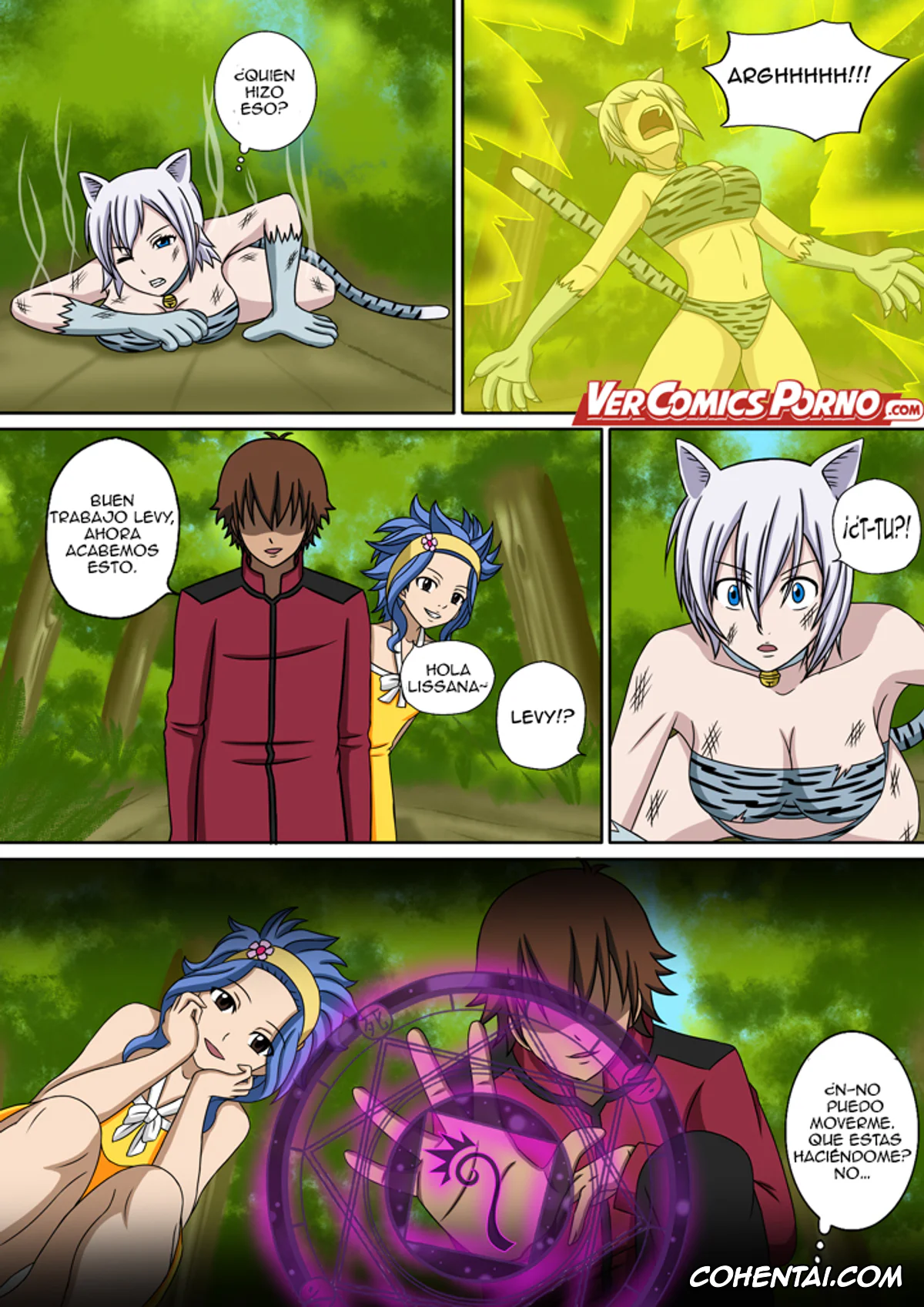 Fairy Tail porno, Juvia Lockser porno, Levy Mcgarden porno, Lisanna Strauss porno, Lucy Heartfilia porno, Fairy Hunting 4 (Fairy Tail), pagina 17