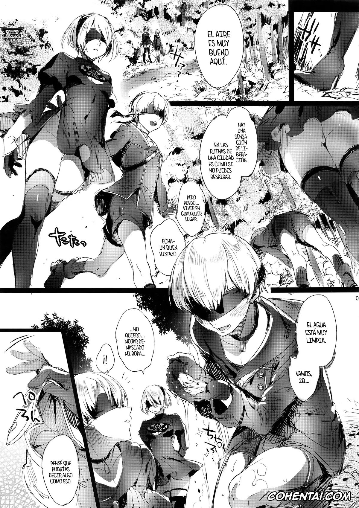 NieR:Automata xxx, Nier Automata xxx, 2B xxx, 9S xxx, Ningyou Yuugi (NieR:Automata), pagina 4