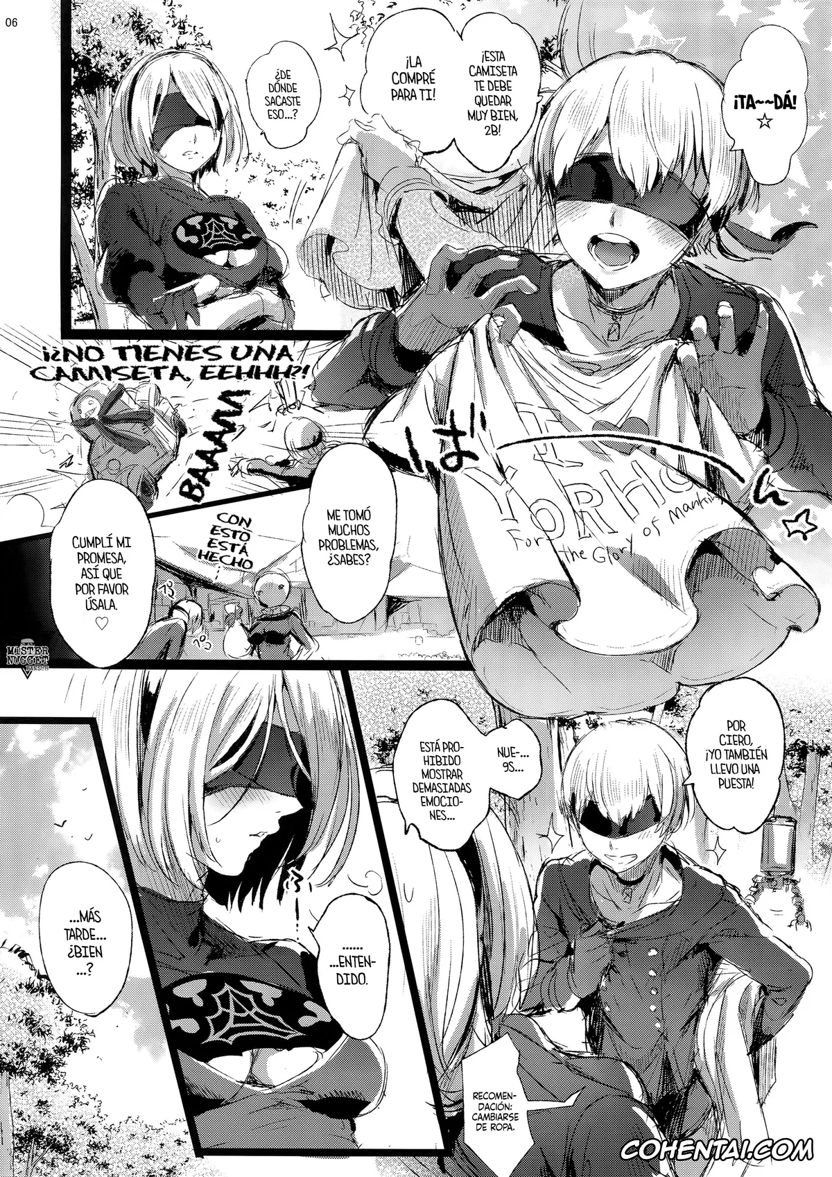 NieR:Automata porno, Nier Automata porno, 2B porno, 9S porno, Ningyou Yuugi (NieR:Automata), pagina 5