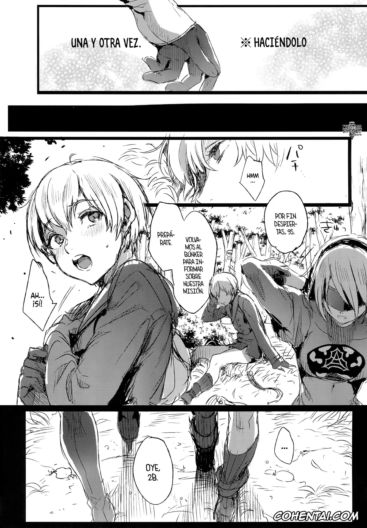 NieR:Automata porno, Nier Automata porno, 2B porno, 9S porno, Ningyou Yuugi (NieR:Automata), pagina 14