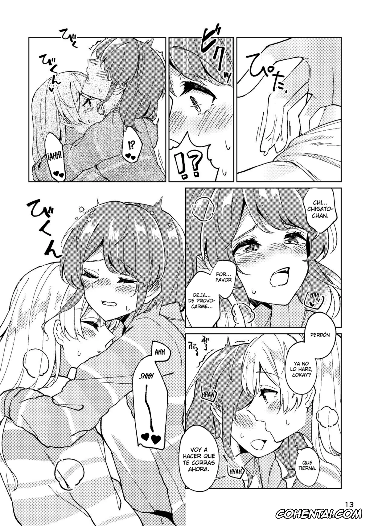 BanG Dream! xxx, Aya Maruyama xxx, Chisato Shirasagi xxx, Itoshiku Naru made Matte ite – Until you miss me. (BanG Dream!), pagina 13