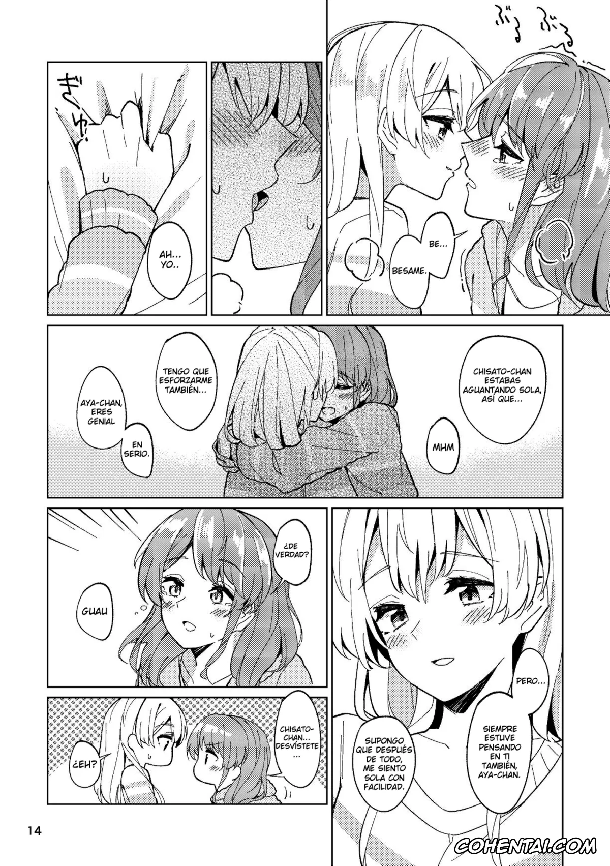 BanG Dream! porno, Aya Maruyama porno, Chisato Shirasagi porno, Itoshiku Naru made Matte ite – Until you miss me. (BanG Dream!), pagina 14
