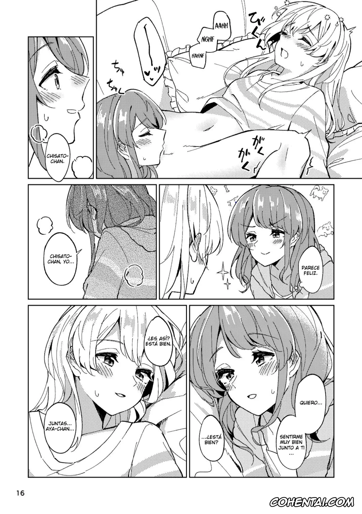 BanG Dream! xxx, Aya Maruyama xxx, Chisato Shirasagi xxx, Itoshiku Naru made Matte ite – Until you miss me. (BanG Dream!), pagina 16
