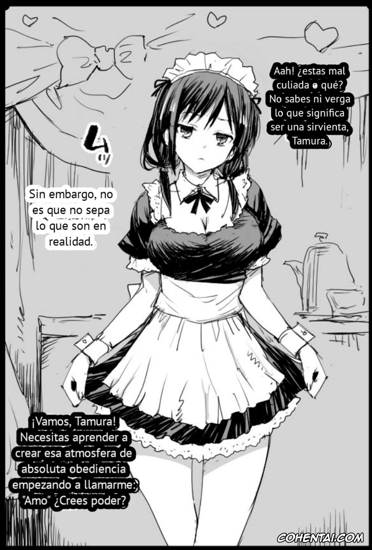 Watashi ga Motenai no wa Dou Kangaetemo Omaera ga Warui! porno, Yuri Tamura porno, Tamura Maid (Watashi ga Motenai no wa Dou Kangaetemo Omaera ga Warui!), pagina 2