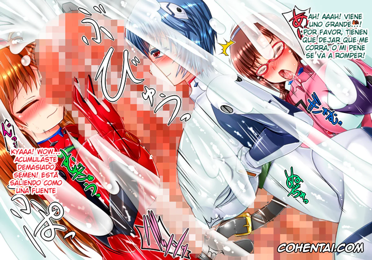 Neon Genesis Evangelion hentai, Asuka Langley Soryu hentai, Mari Illustrious Makinami hentai, Rei Ayanami hentai, D (Neon Genesis Evangelion), pagina 57