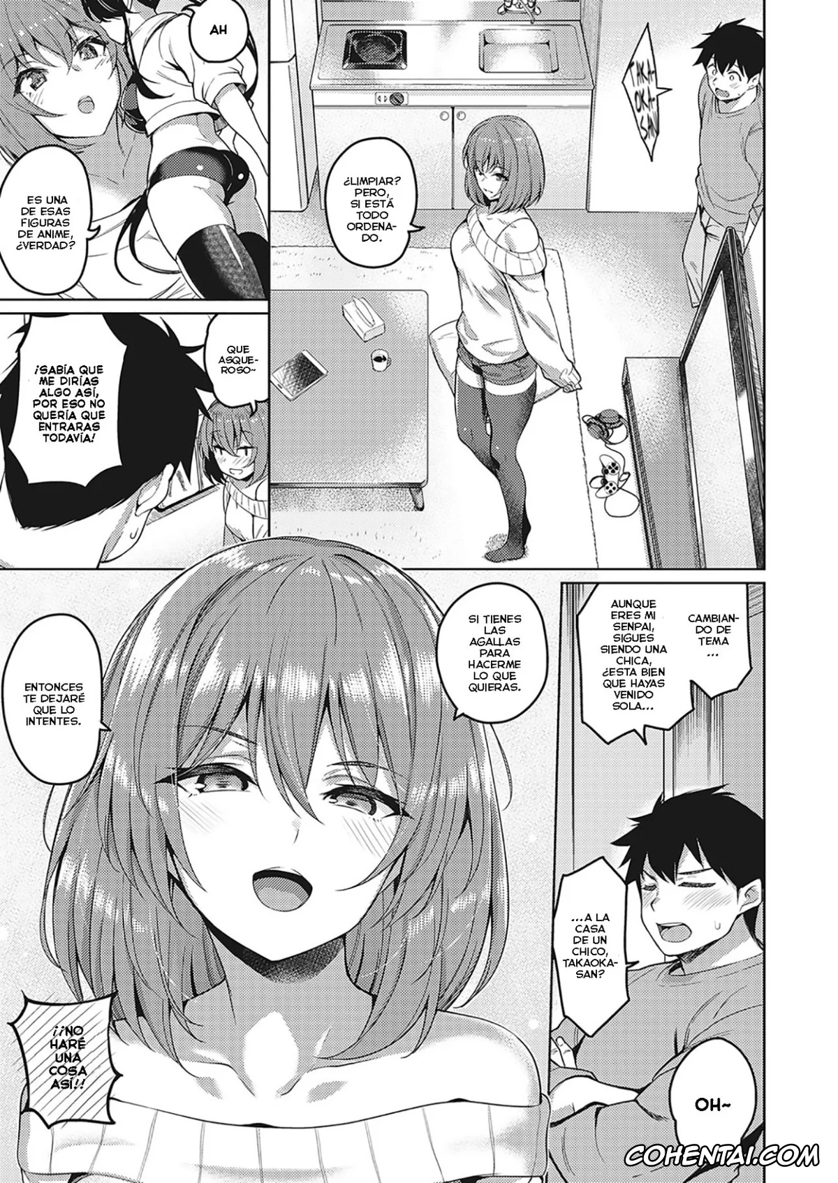 Revistas hentai, COMIC ExE hentai, Senpai no Kawaii Tokoro (COMIC ExE 28), pagina 3