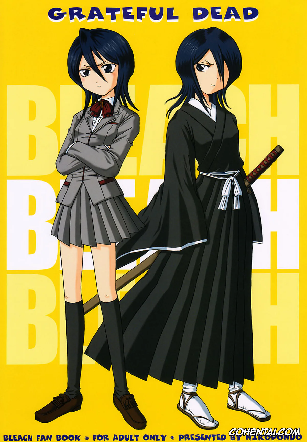 Bleach xxx, Keigo Asano xxx, Mizuiro Kojima xxx, Rukia Kuchiki xxx, Grateful Dead (Bleach), pagina 1