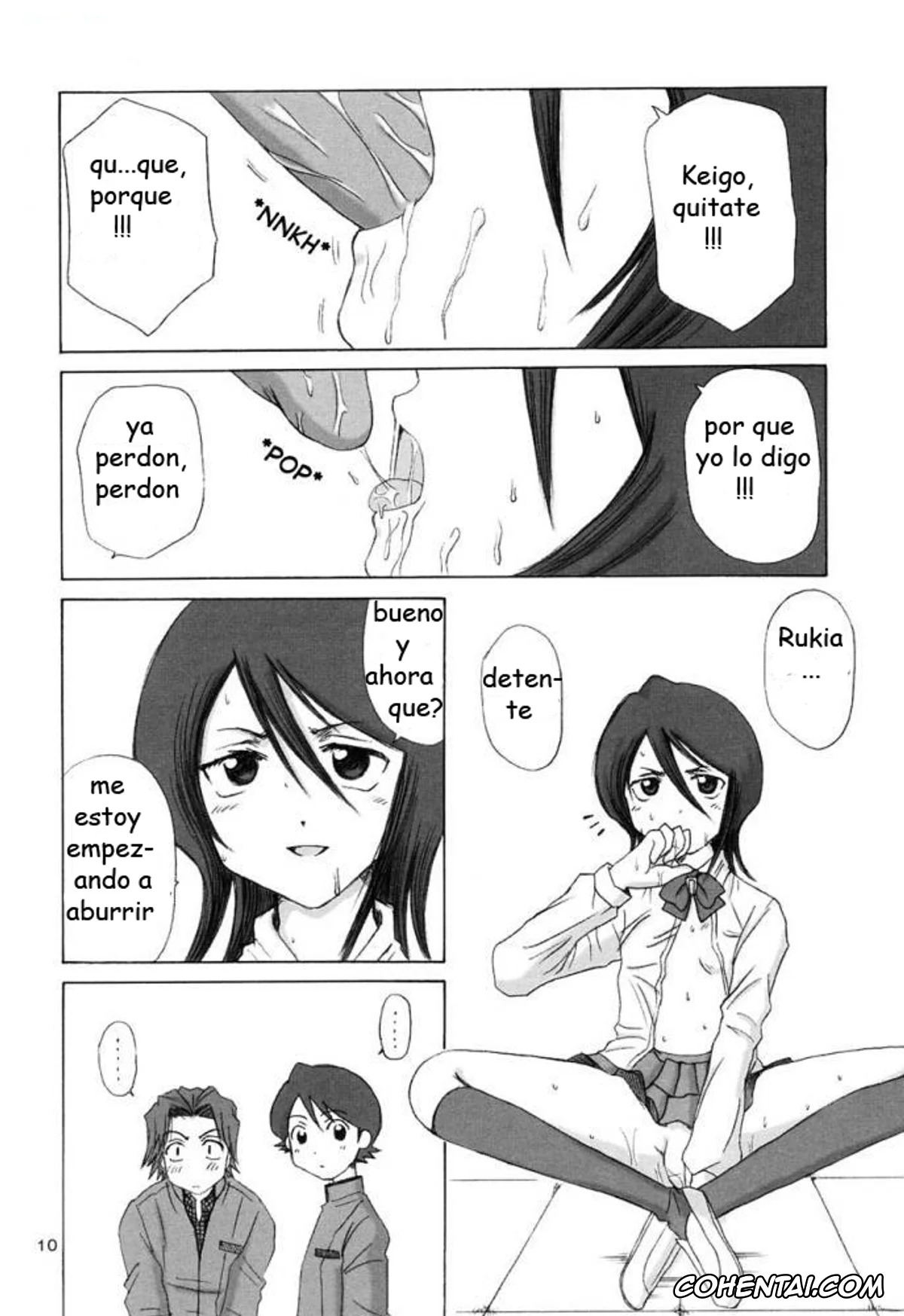 Bleach xxx, Keigo Asano xxx, Mizuiro Kojima xxx, Rukia Kuchiki xxx, Grateful Dead (Bleach), pagina 7