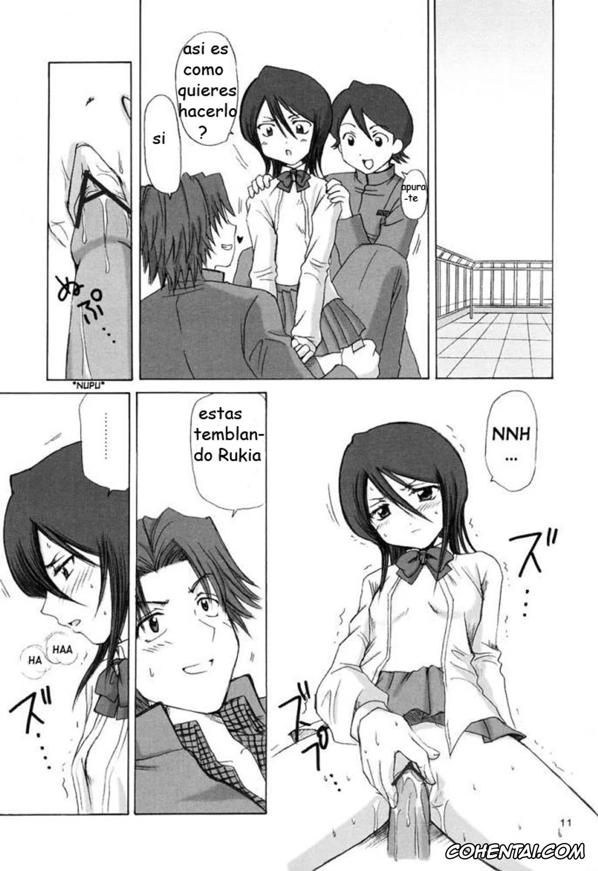 Bleach porno, Keigo Asano porno, Mizuiro Kojima porno, Rukia Kuchiki porno, Grateful Dead (Bleach), pagina 8