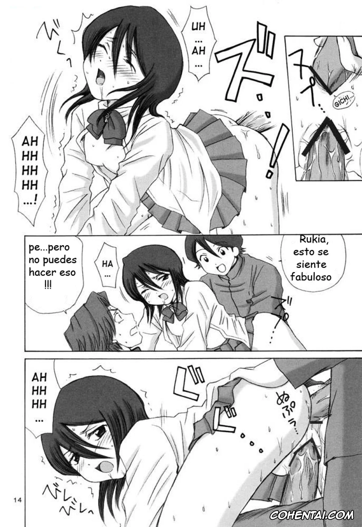 Bleach porno, Keigo Asano porno, Mizuiro Kojima porno, Rukia Kuchiki porno, Grateful Dead (Bleach), pagina 11