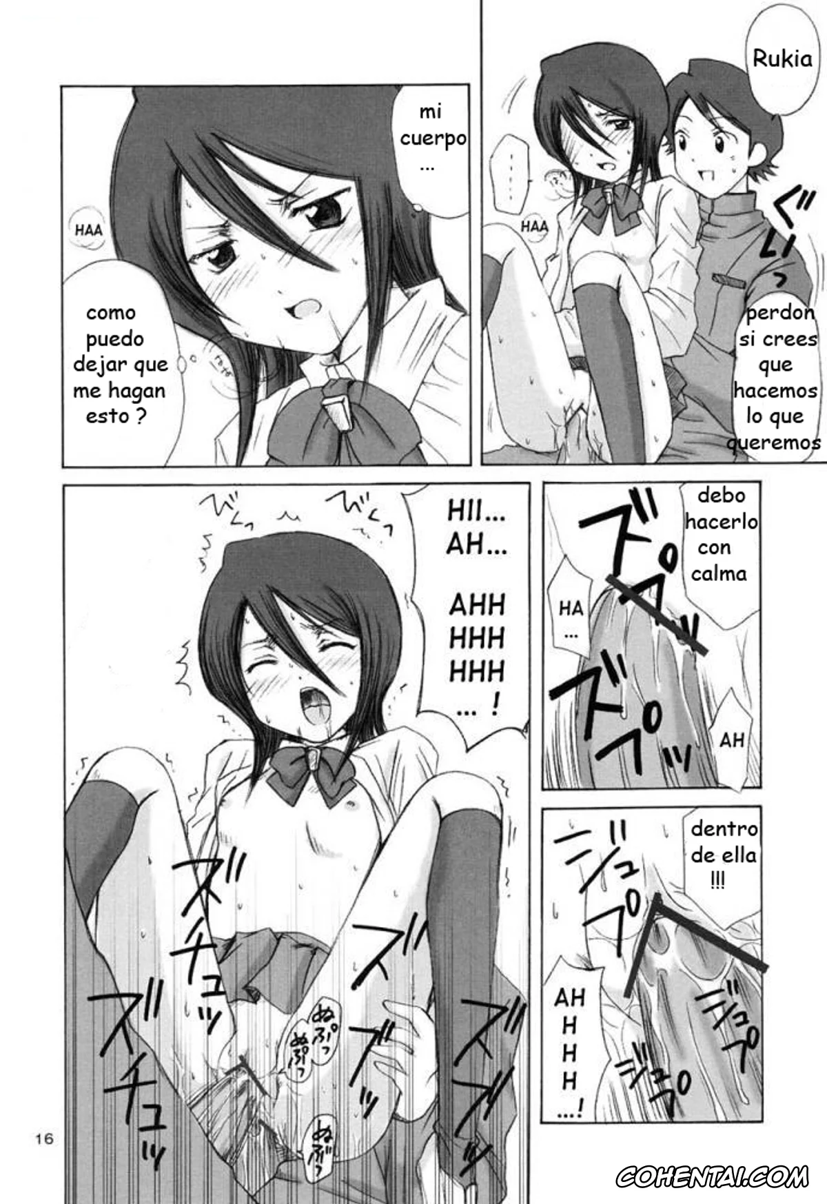 Bleach xxx, Keigo Asano xxx, Mizuiro Kojima xxx, Rukia Kuchiki xxx, Grateful Dead (Bleach), pagina 13