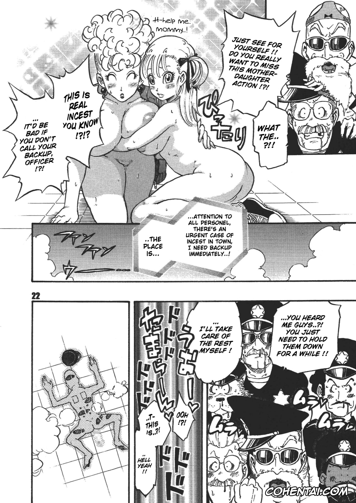 Dragon Ball xxx, Bulma Briefs xxx, Master Roshi xxx, Panchy Brief | Bikini xxx, Dangan Ball Maki no Ichi – Nishi no Miyako no Harenchi Jiken (Dragon Ball), pagina 22