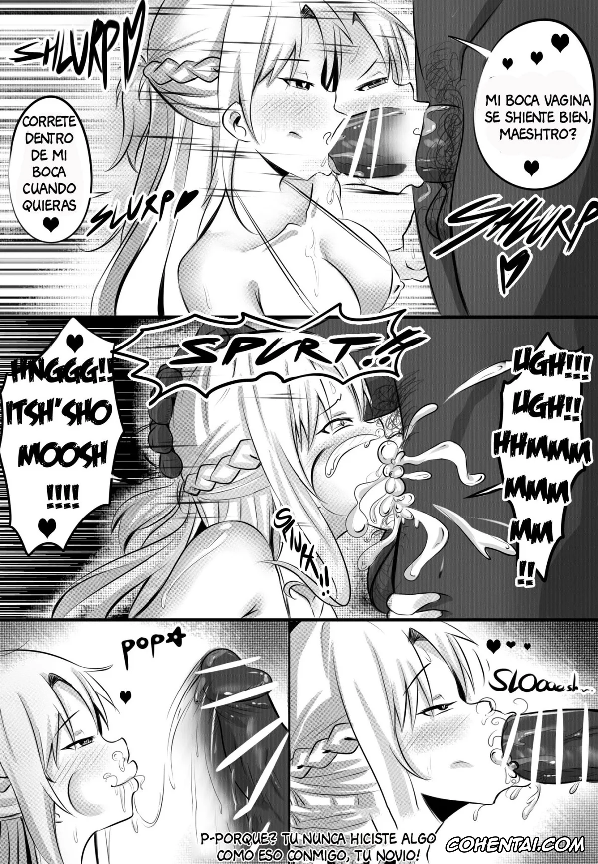 Sword Art Online xxx, Andrew Gilbert Mills xxx, Asuna Yuuki xxx, B-Trayal 3.5 (Sword Art Online), pagina 4