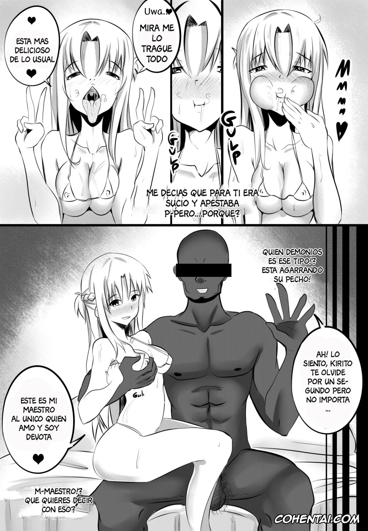 Sword Art Online porno, Andrew Gilbert Mills porno, Asuna Yuuki porno, B-Trayal 3.5 (Sword Art Online), pagina 5