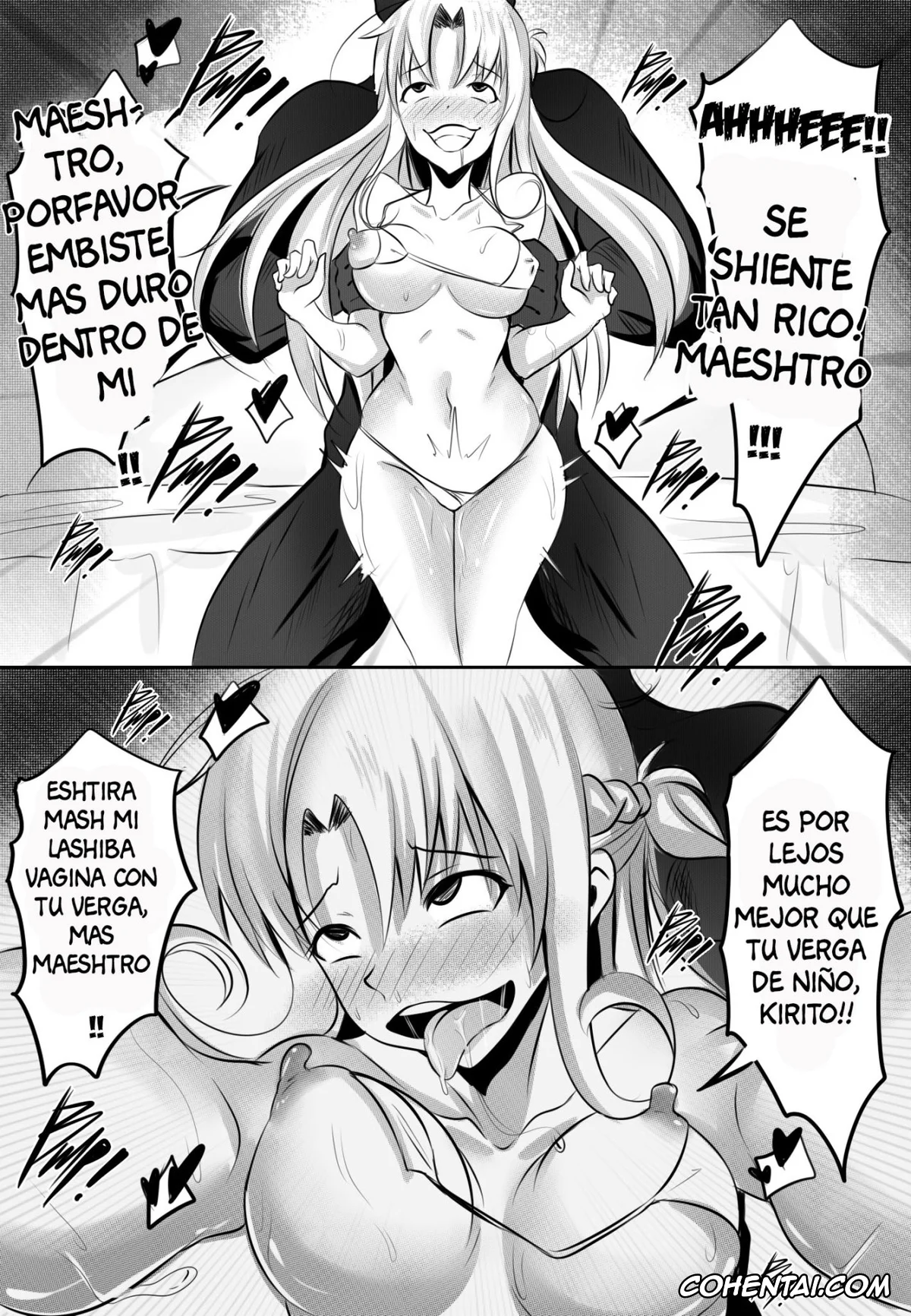 Sword Art Online xxx, Andrew Gilbert Mills xxx, Asuna Yuuki xxx, B-Trayal 3.5 (Sword Art Online), pagina 7
