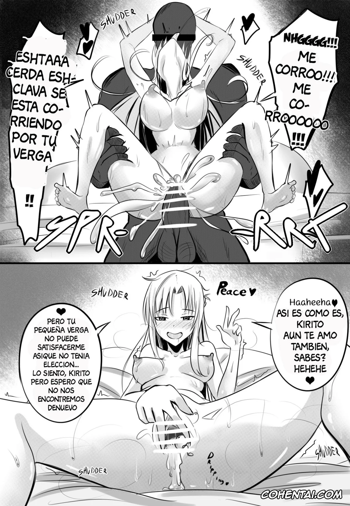 Sword Art Online porno, Andrew Gilbert Mills porno, Asuna Yuuki porno, B-Trayal 3.5 (Sword Art Online), pagina 8