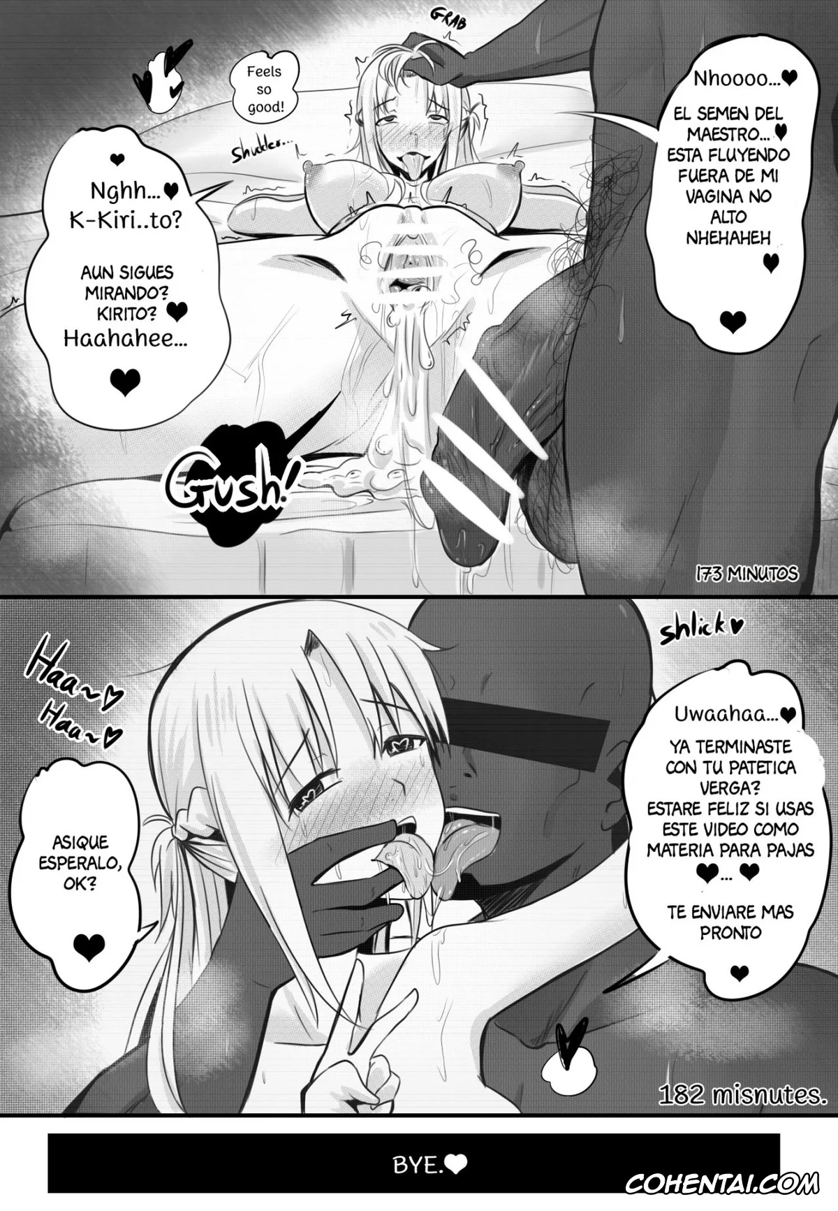 Sword Art Online porno, Andrew Gilbert Mills porno, Asuna Yuuki porno, B-Trayal 3.5 (Sword Art Online), pagina 11