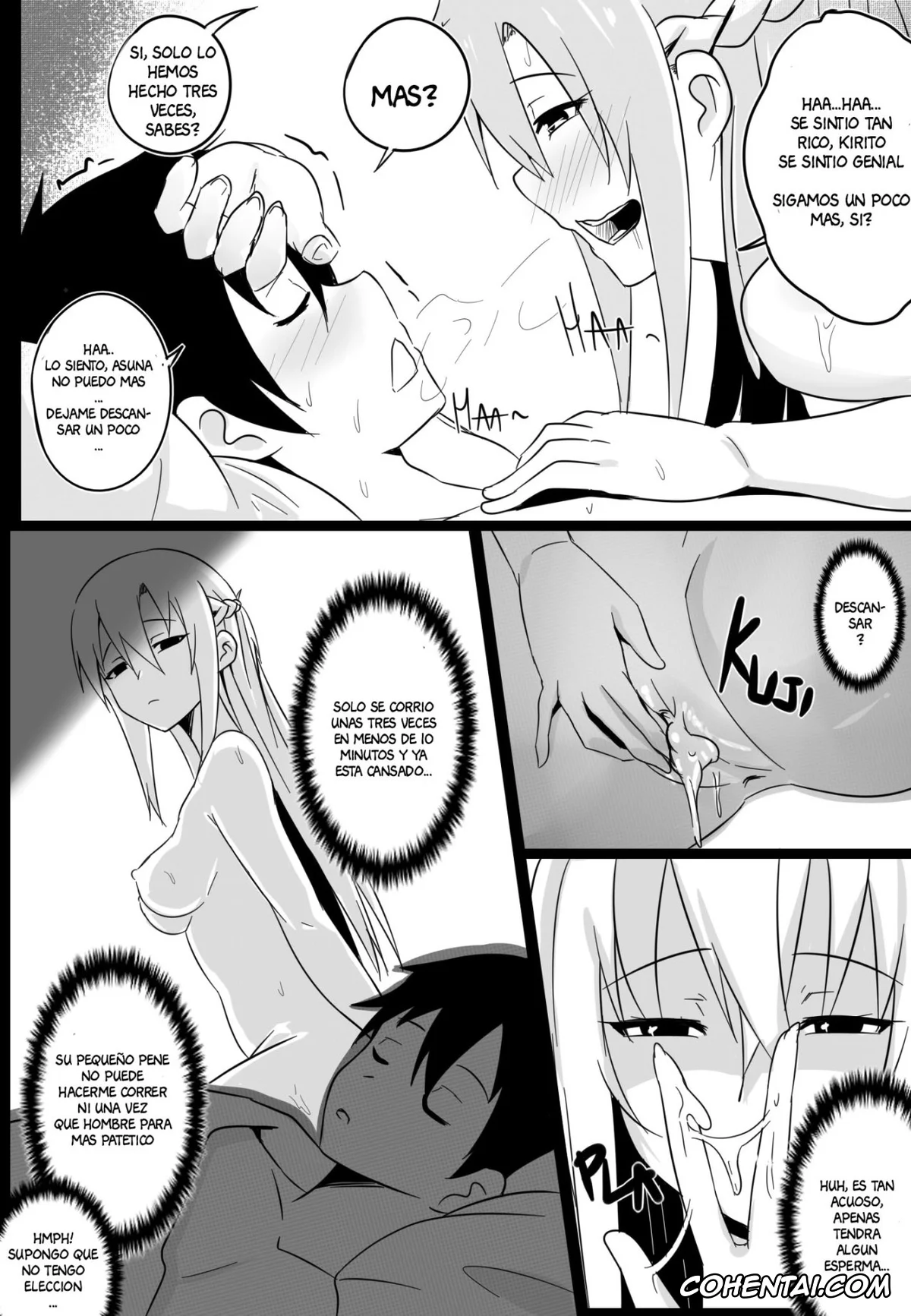 Sword Art Online hentai, Andrew Gilbert Mills hentai, Asuna Yuuki hentai, B-Trayal 19-2 (Sword Art Online), pagina 3