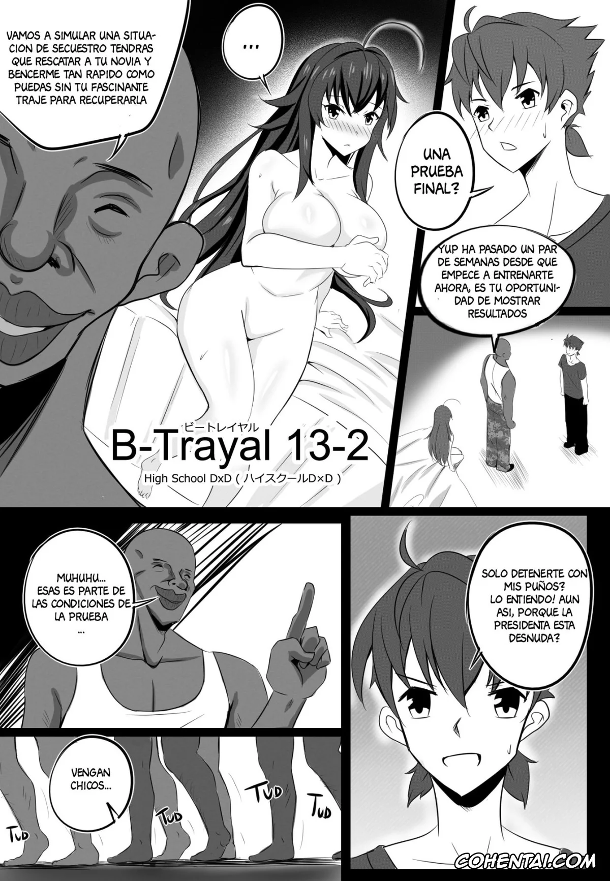 Highschool DxD porno, Rias Gremory porno, B-Trayal 13-2 (Highschool DxD), pagina 2