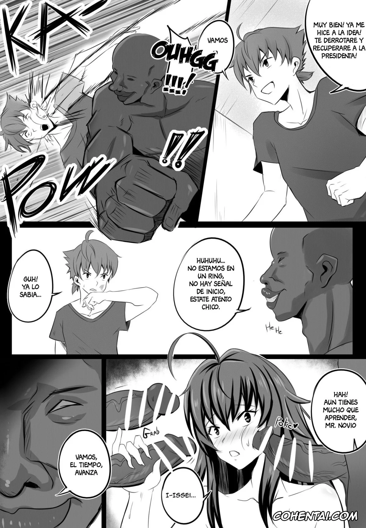 Highschool DxD xxx, Rias Gremory xxx, B-Trayal 13-2 (Highschool DxD), pagina 4